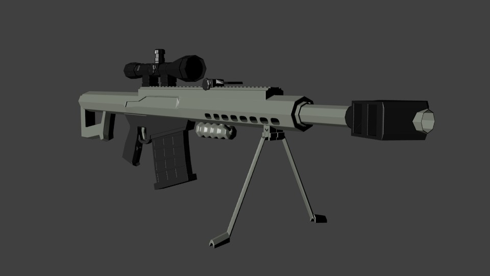 .50 High Poly Weapon preview image 1